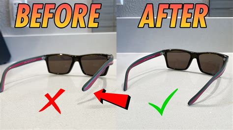 prada sunglasses crooked|how to straighten crooked glasses.